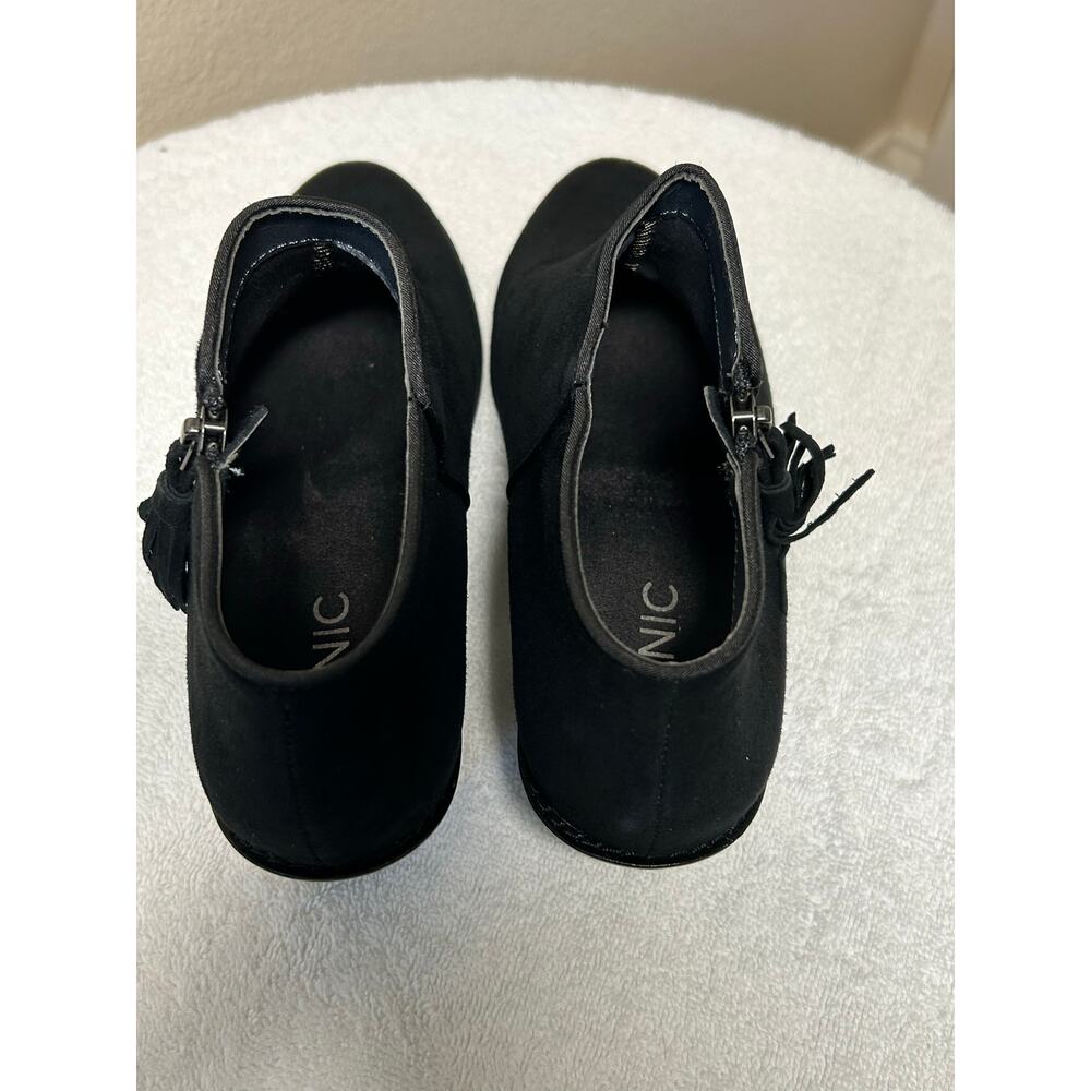 Vionic Black Joy Serena Suede Ankle Boots - Picture 7 of 10